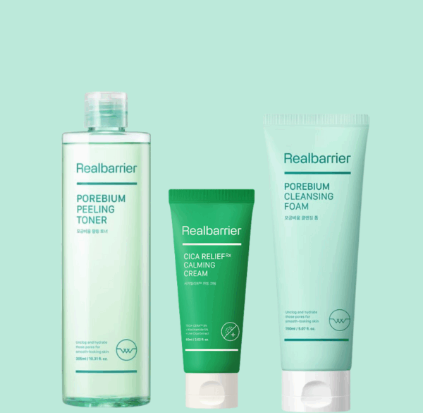 Real barrier Porebium set
