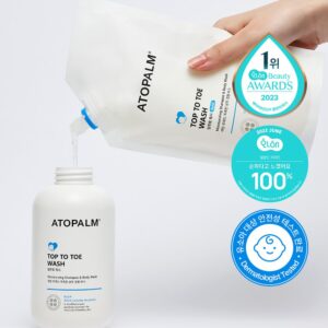 Atopalm Top to Toe Wash 250ml Refill